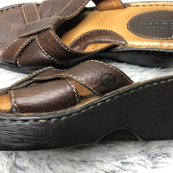 Born Shoes Born Womens Brown Sandals Size 9 Poshmark